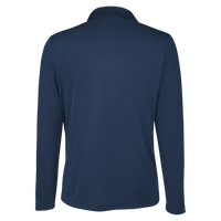 Team 365 Women's Zone Performance Long Sleeve Polo, Sport Dark Navy, Back view