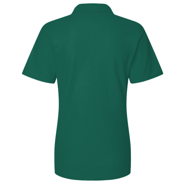 Team 365 Women's Zone Performance Polo, Sport Forest, Back view