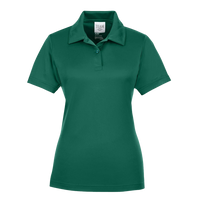 Team 365 Women's Zone Performance Polo, Sport Forest, Front view