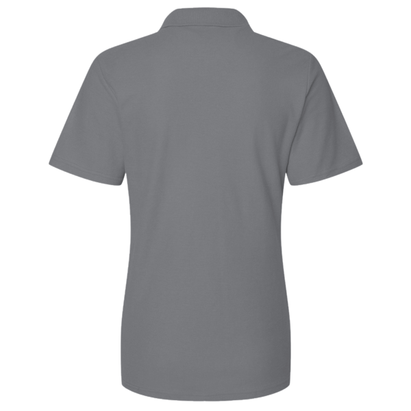 Team 365 Women's Zone Performance Polo, Sport Graphite, Back view
