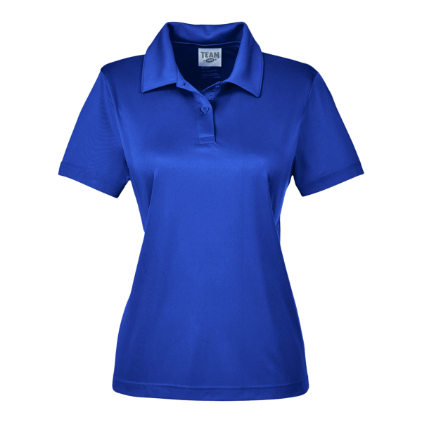 Team 365 Women's Zone Performance Polo, Sport Royal, Front view