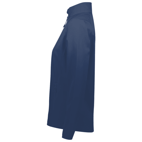Team 365 Women's Zone Performance Quarter-Zip Pullover, Sport Dark Navy, Left Sleeve view