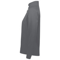 Team 365 Women's Zone Performance Quarter-Zip Pullover, Sport Graphite, Left Sleeve view