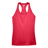 Team 365 Women's Zone Performance Racerback Tank, Sport Red, Front view
