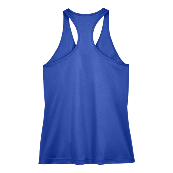 Team 365 Women's Zone Performance Racerback Tank, Sport Royal, Back view