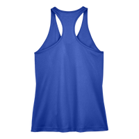 Team 365 Women's Zone Performance Racerback Tank, Sport Royal, Back view
