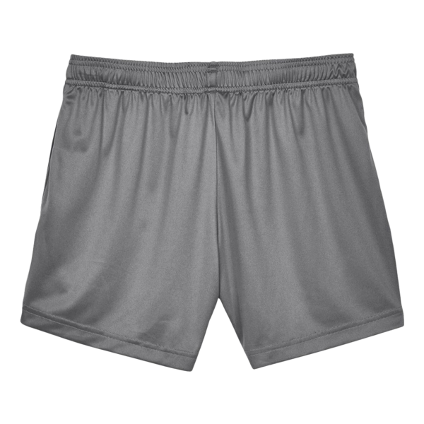 Team 365 Women's Zone Performance Shorts, Sport Graphite, Back view