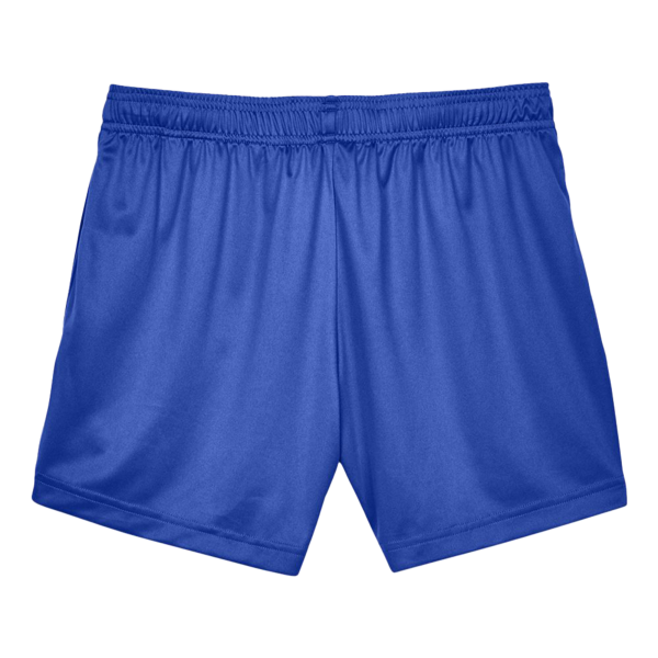 Team 365 Women's Zone Performance Shorts, Sport Royal, Back view