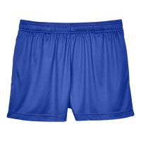 Team 365 Women's Zone Performance Shorts, Sport Royal, Front view