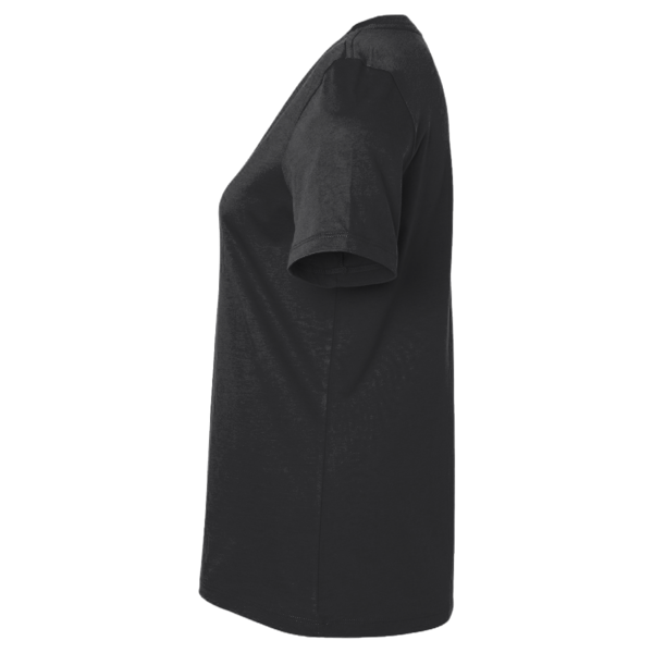 Team 365 Women's Zone Performance T-Shirt, Black, Left Sleeve view
