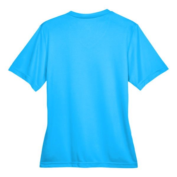 Team 365 Women's Zone Performance T-Shirt, Electric Blue, Back view