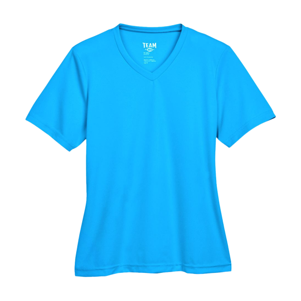 Team 365 Women's Zone Performance T-Shirt, Electric Blue, Front view