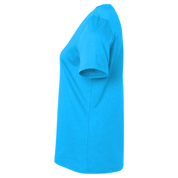 Team 365 Women's Zone Performance T-Shirt, Electric Blue, Left Sleeve view