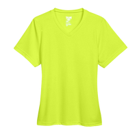 Team 365 Women's Zone Performance T-Shirt, Safety Yellow, Front view