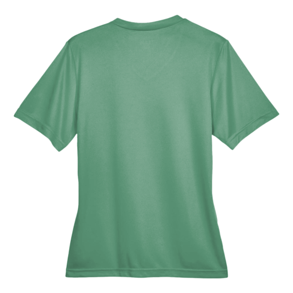 Team 365 Women's Zone Performance T-Shirt, Sport Dark Green, Back view