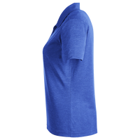 Team 365 Women's Zone Sonic Heather Performance Polo, Sport Royal Heather, Left Sleeve view
