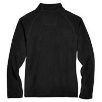Team 365 Youth Campus Microfleece Jacket, Black, Back view
