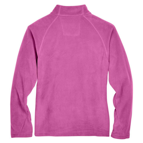 Team 365 Youth Campus Microfleece Jacket, Sport Charity Pink, Back view