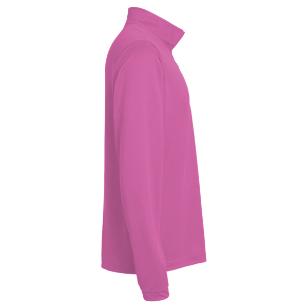 Team 365 Youth Campus Microfleece Jacket, Sport Charity Pink, Right Sleeve view