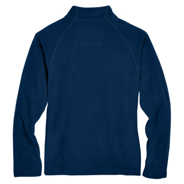 Team 365 Youth Campus Microfleece Jacket, Sport Dark Navy, Back view