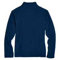 Team 365 Youth Campus Microfleece Jacket, Sport Dark Navy, Back view