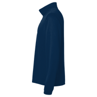 Team 365 Youth Campus Microfleece Jacket, Sport Dark Navy, Left Sleeve view