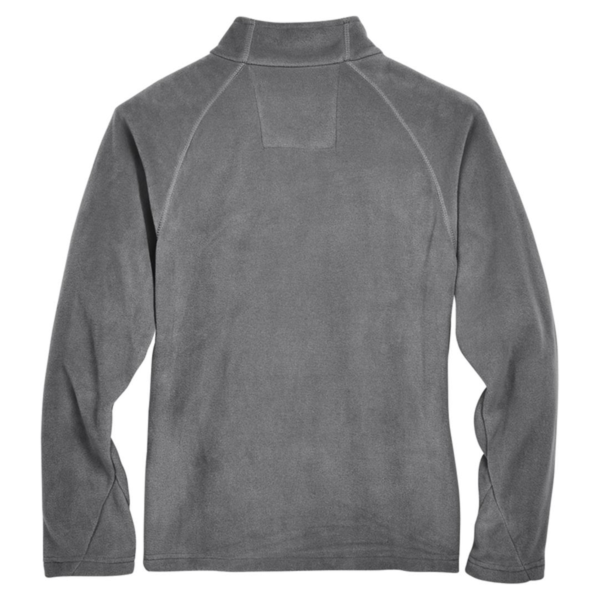 Team 365 Youth Campus Microfleece Jacket, Sport Graphite, Back view
