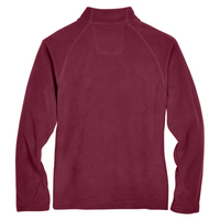 Team 365 Youth Campus Microfleece Jacket, Sport Maroon, Back view