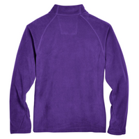 Team 365 Youth Campus Microfleece Jacket, Sport Purple, Back view