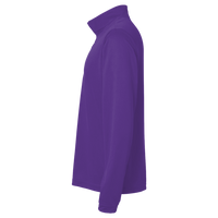 Team 365 Youth Campus Microfleece Jacket, Sport Purple, Left Sleeve view