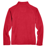 Team 365 Youth Campus Microfleece Jacket, Sport Red, Back view