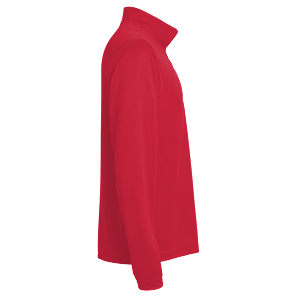 Team 365 Youth Campus Microfleece Jacket, Sport Red, Right Sleeve view