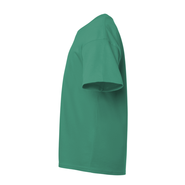 Team 365 Youth Sonic Heather Performance T-Shirt, Sport Forest Heather, Left Sleeve view