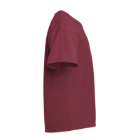 Team 365 Youth Sonic Heather Performance T-Shirt, Sport Maroon Heather, Right Sleeve view