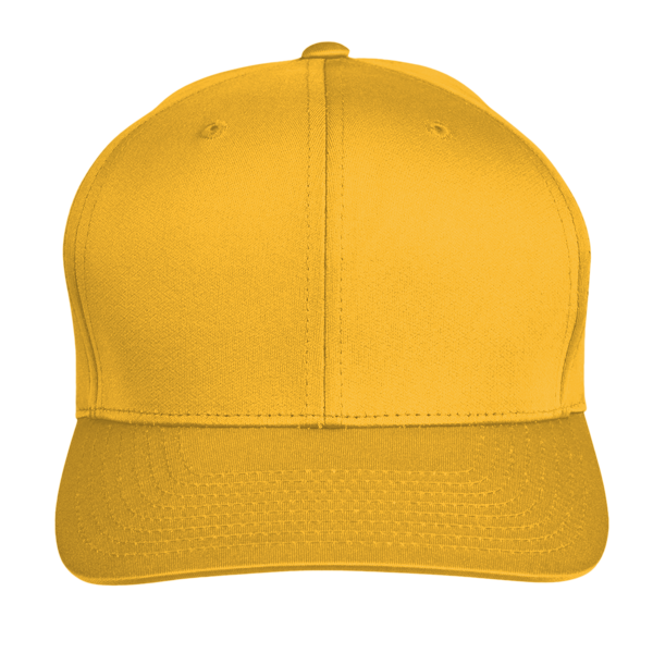 Team 365 Youth Zone Performance Cap by Yupoong®, Sport Athletic Gold, Front view