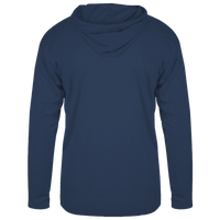 Team 365 Youth Zone Performance Hooded T-Shirt, Sport Dark Navy, Back view
