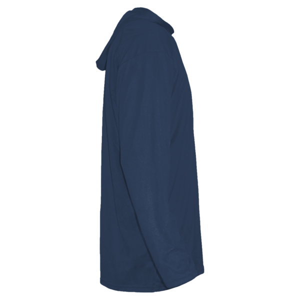 Team 365 Youth Zone Performance Hooded T-Shirt, Sport Dark Navy, Right Sleeve view