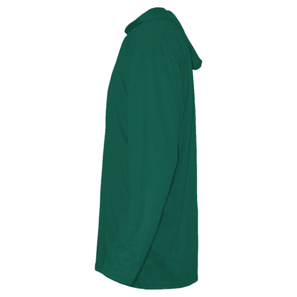 Team 365 Youth Zone Performance Hooded T-Shirt, Sport Forest, Left Sleeve view