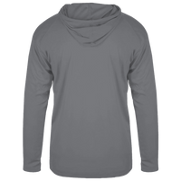 Team 365 Youth Zone Performance Hooded T-Shirt, Sport Graphite, Back view
