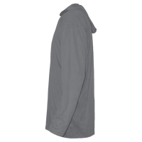 Team 365 Youth Zone Performance Hooded T-Shirt, Sport Graphite, Left Sleeve view