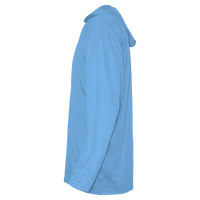 Team 365 Youth Zone Performance Hooded T-Shirt, Sport Light Blue, Left Sleeve view