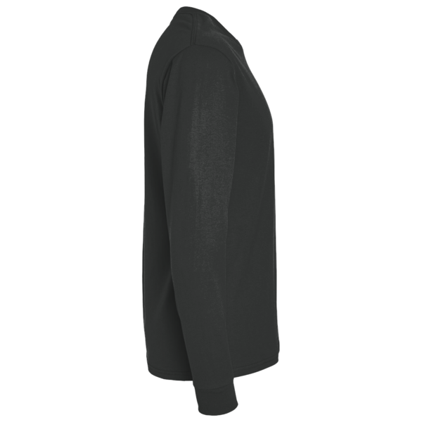 Team 365 Youth Zone Performance Long Sleeve T-Shirt, Black, Right Sleeve view