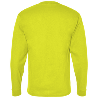Team 365 Youth Zone Performance Long Sleeve T-Shirt, Safety Yellow, Back view