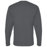 Team 365 Youth Zone Performance Long Sleeve T-Shirt, Sport Graphite, Back view