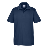 Team 365 Youth Zone Performance Polo, Sport Dark Navy, Front view