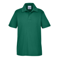 Team 365 Youth Zone Performance Polo, Sport Forest, Front view