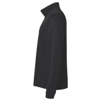 Team 365 Youth Zone Performance Quarter-Zip Pullover, Black, Left Sleeve view