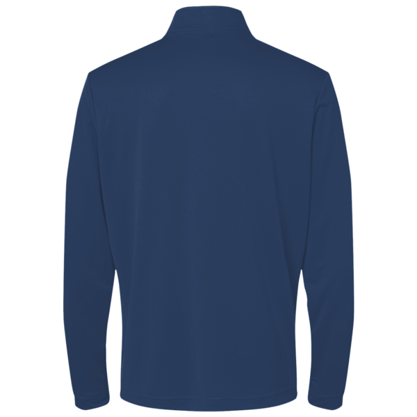 Team 365 Youth Zone Performance Quarter-Zip Pullover, Sport Dark Navy, Back view