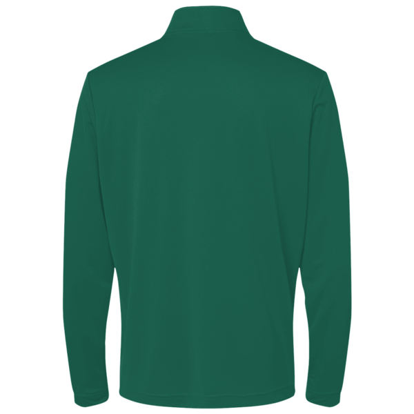 Team 365 Youth Zone Performance Quarter-Zip Pullover, Sport Forest, Back view