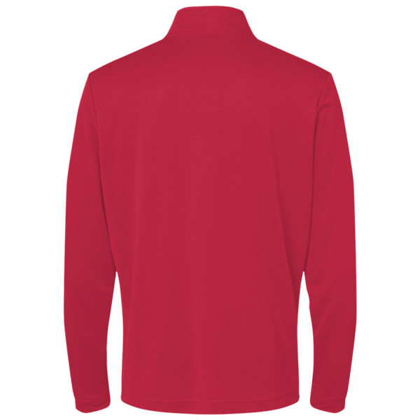 Team 365 Youth Zone Performance Quarter-Zip Pullover, Sport Red, Back view